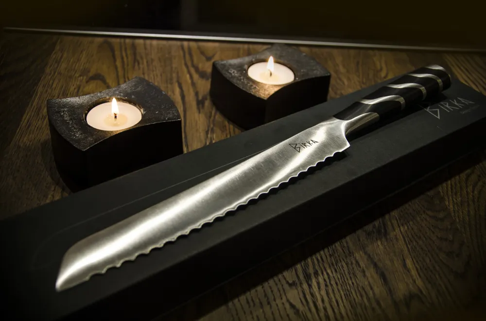 Birkaknivar Brödkniv Hovgården serien 20 cm