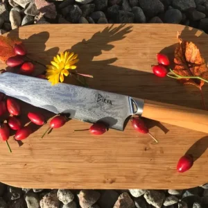 Birkaknivar Kockkniv Damaskusserien 16 cm