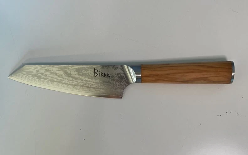 Birkaknivar Kockkniv Damaskusserien 16 cm
