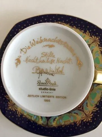 Bjørn Wiinblad Rosenthal Julekop fra 1995