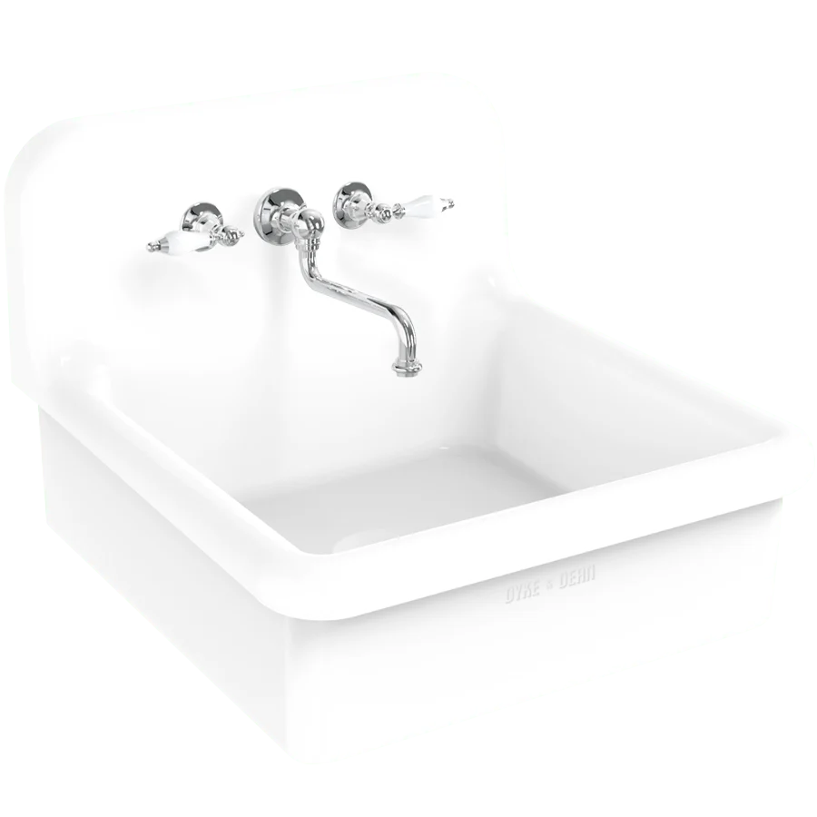 KERAMISK STÄNKBACK UTILITY SINK BLEU PROVENCE