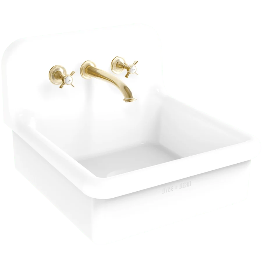 KERAMISK STÄNKBACK UTILITY SINK BLEU PROVENCE