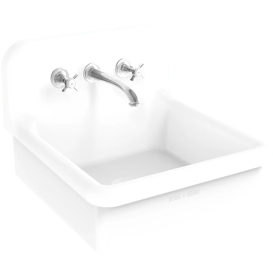 KERAMISK STÄNKBACK UTILITY SINK BLEU PROVENCE