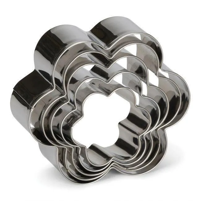 5 Blomformade Utstickare
