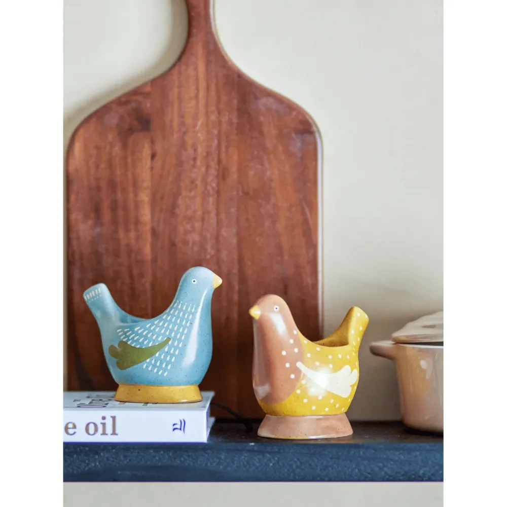 Bloomingville Birdy Äggkopp Stengods 2 Set