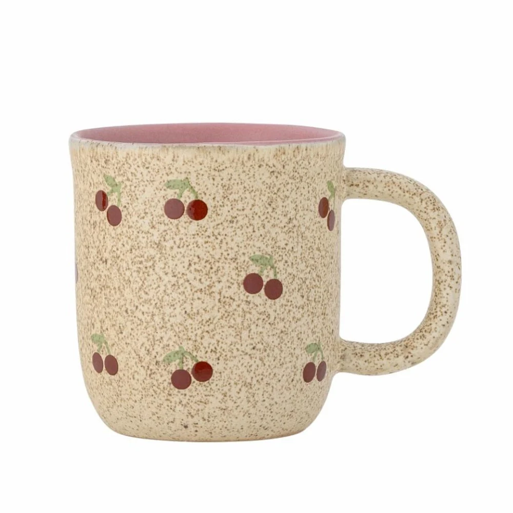 Bloomingville Cherry Nature stengods tekopp