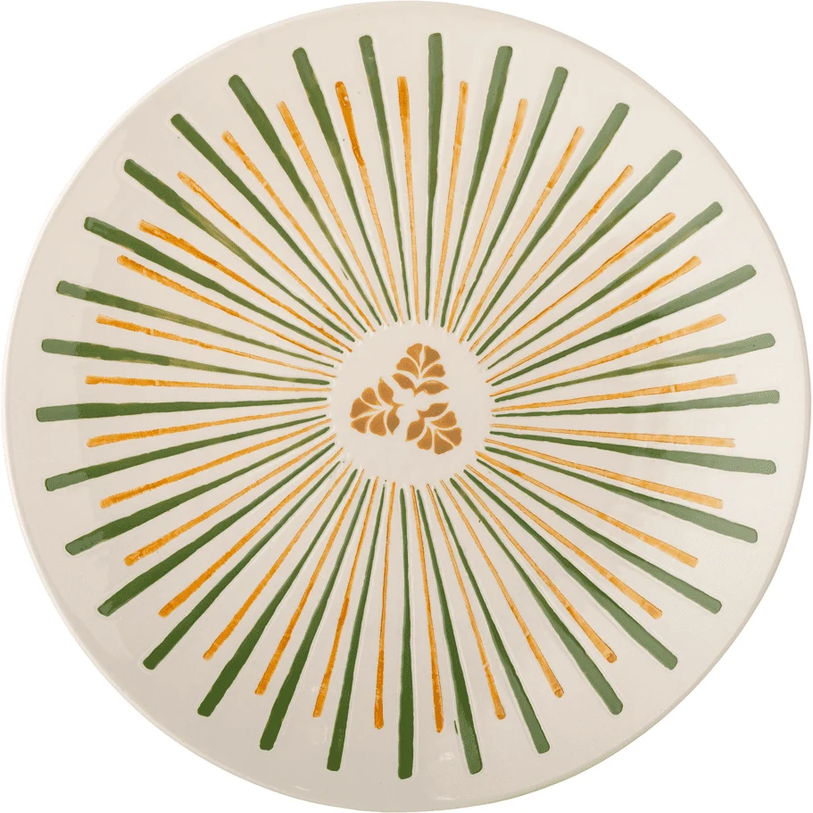 Bloomingville Heikki Serveringsfat I stengods Ø35 cm