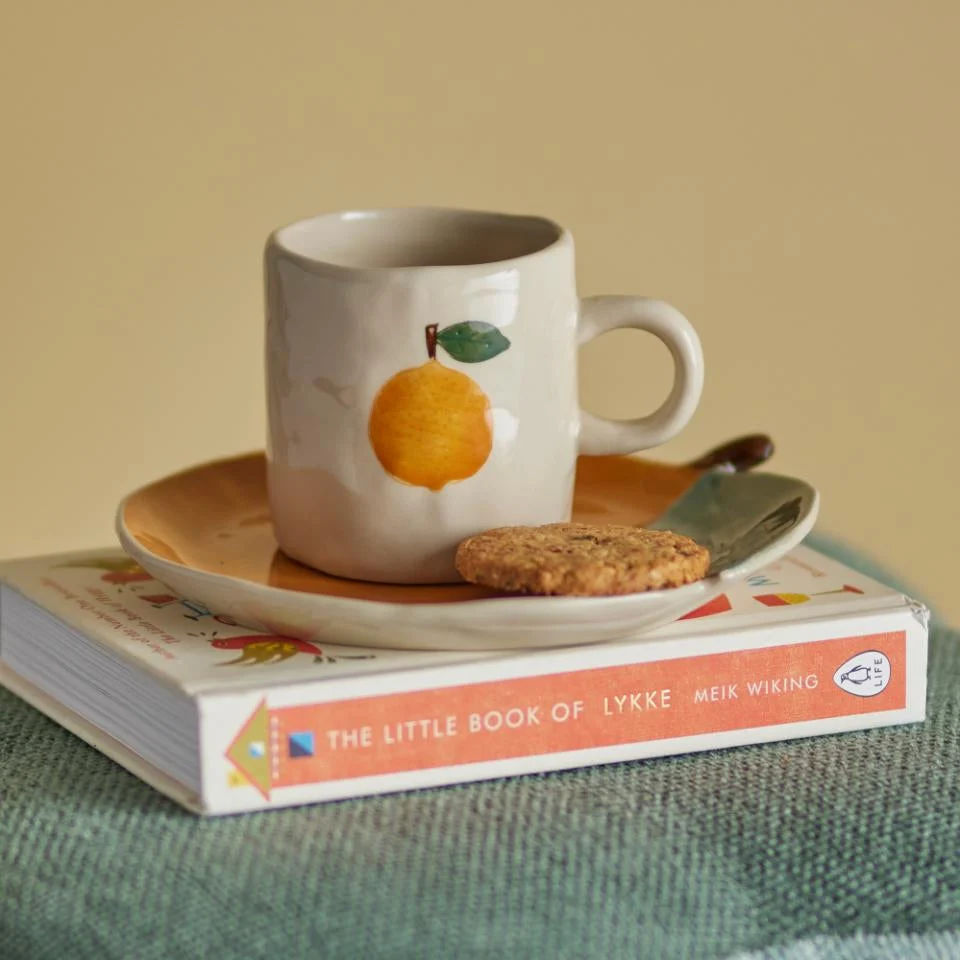 Bloomingville Kaffe- och temugg Agnes Vit
