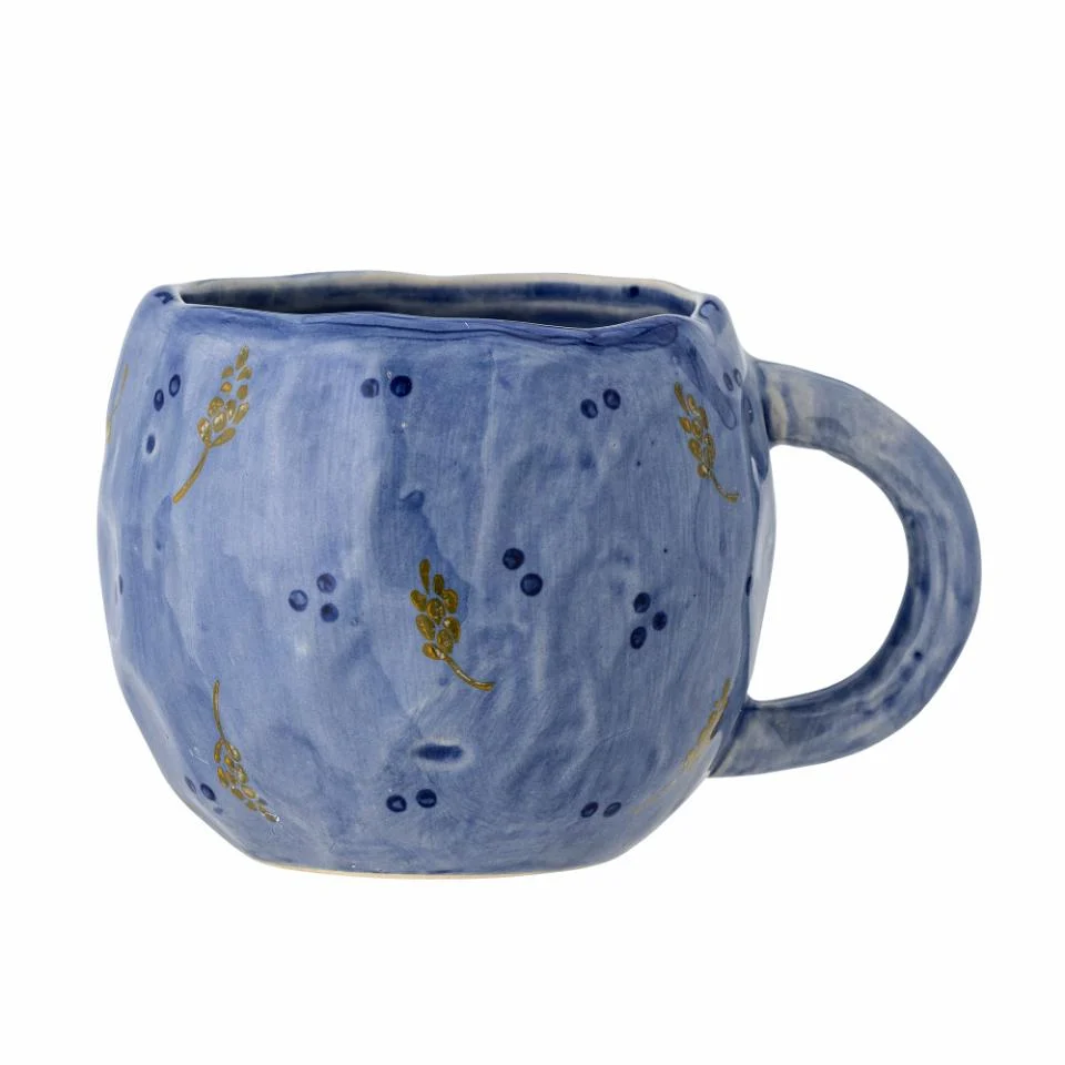 Bloomingville Kaffe- och temugg Pippine Blue