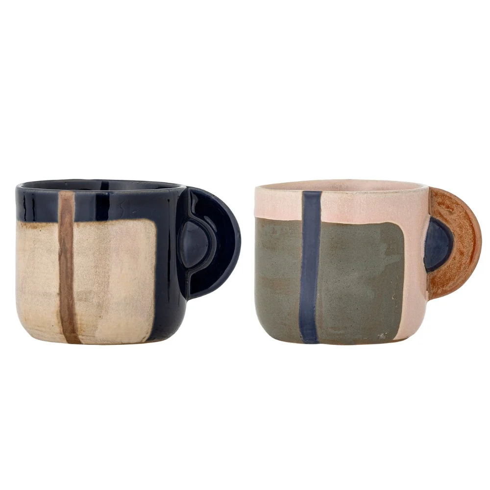 Bloomingville Kaffemuggar i stengods Bolivia 2st