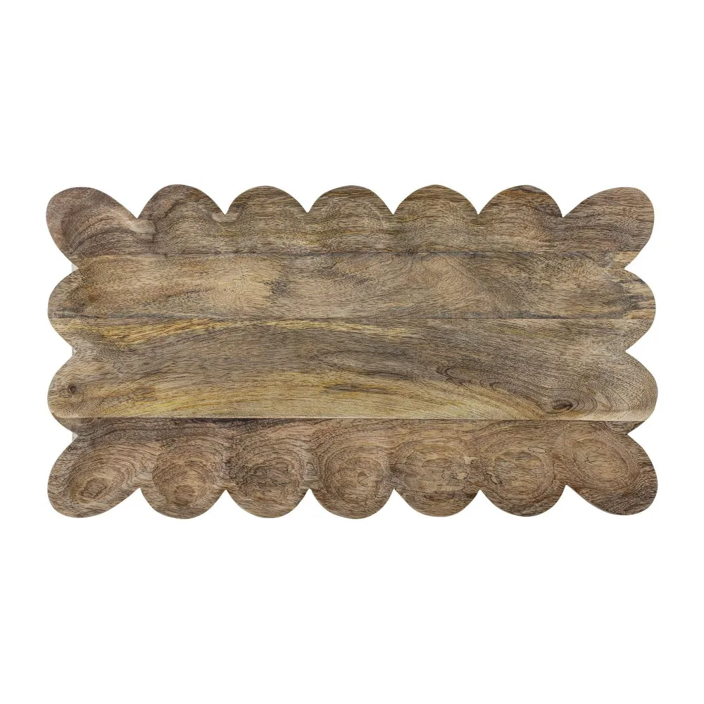 Bloomingville Kallo Serveringsbricka Natur Mango 44,5x24,5 cm (OKT)