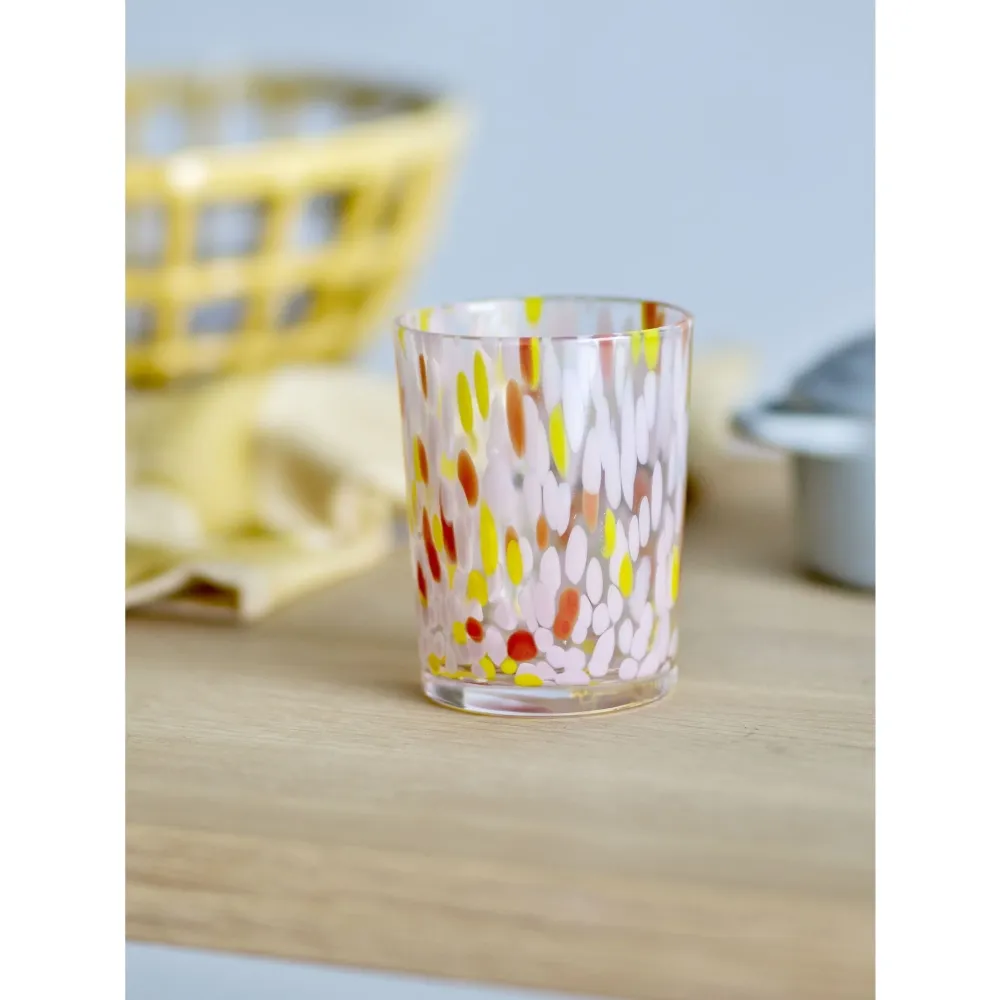 Bloomingville Lilya Dricksglas Rosa Glas 33,5 cl