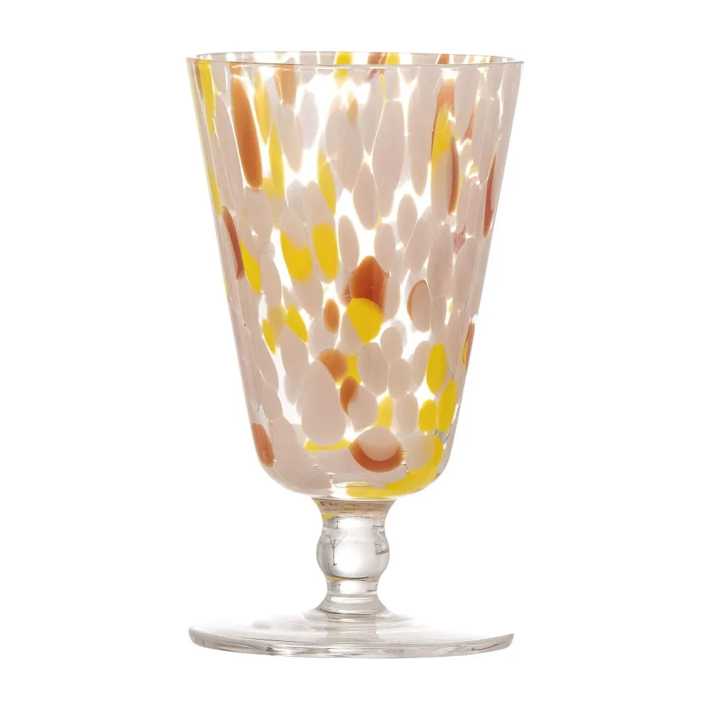 Bloomingville Lilya Vinglas Rosa Glas 27,5 cl