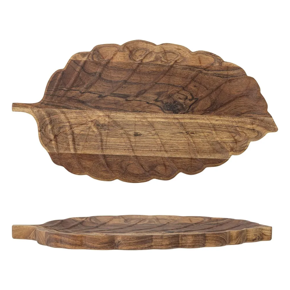 Bloomingville Mikko Serveringsbricka Natur Akacia 46x25 cm (OKT)