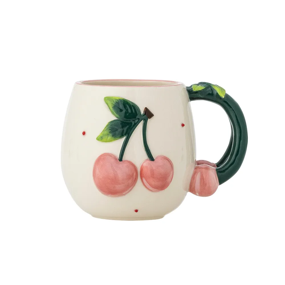 Bloomingville Mug i stengods Berrie Rose