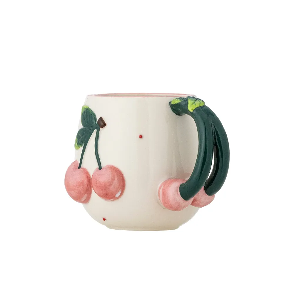 Bloomingville Mug i stengods Berrie Rose