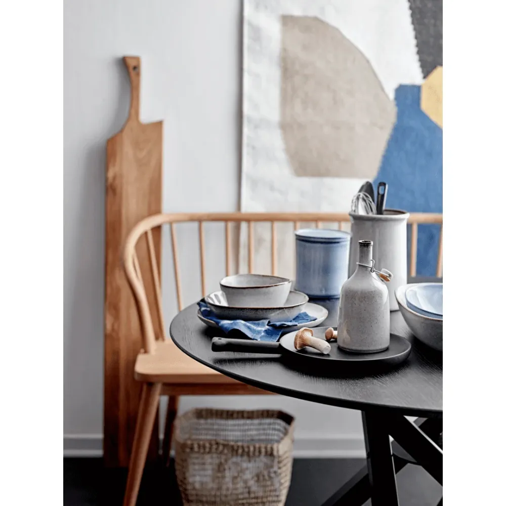 Bloomingville Sandrine Servis Set Natur Stengods 12 Delar