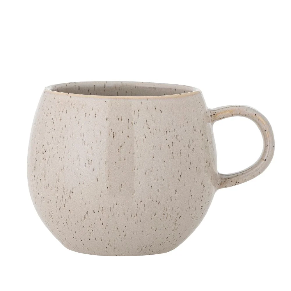Bloomingville set med tre Addison tekoppar och kaffekoppar i stengods