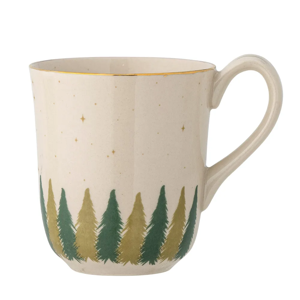 Bloomingville Spruce Nature stengodsmugg