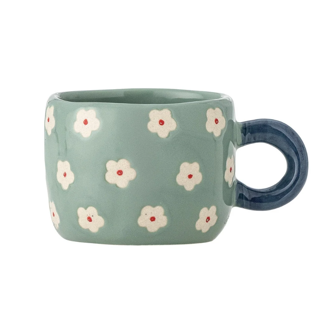 Bloomingville Stengodsmugg liten Nini Blå