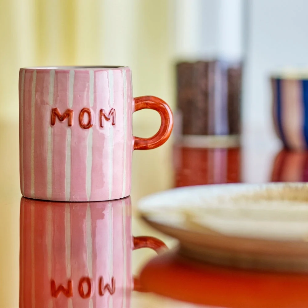 Bloomingville Stengodsmugg för mamma Cherish Rose