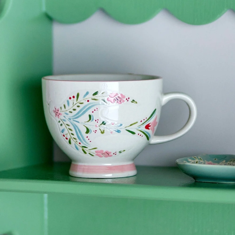 Bloomingville Stengodsmuggar Rosalynde White set om 4 delar