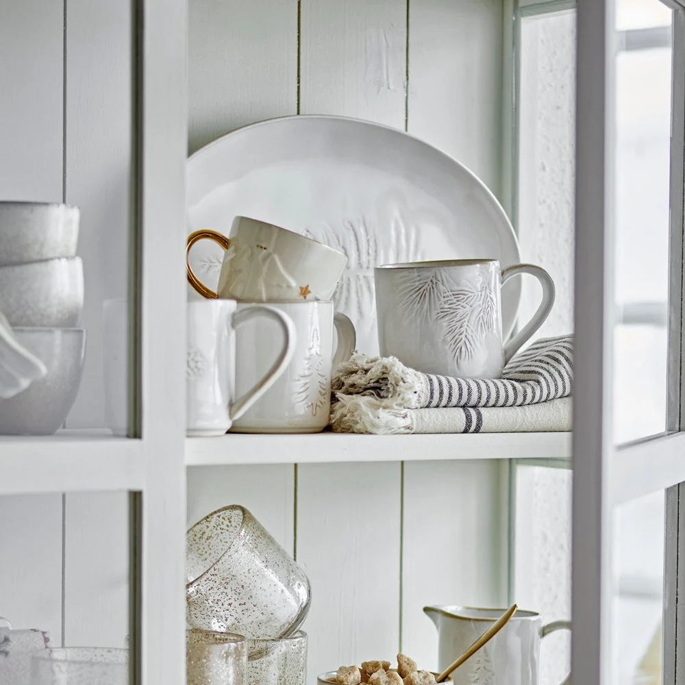 Bloomingville Vinter Natur Stengods Mugg