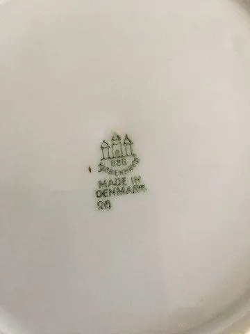 Bíng og Grøndahl Tiber Frokosttallerken No 26