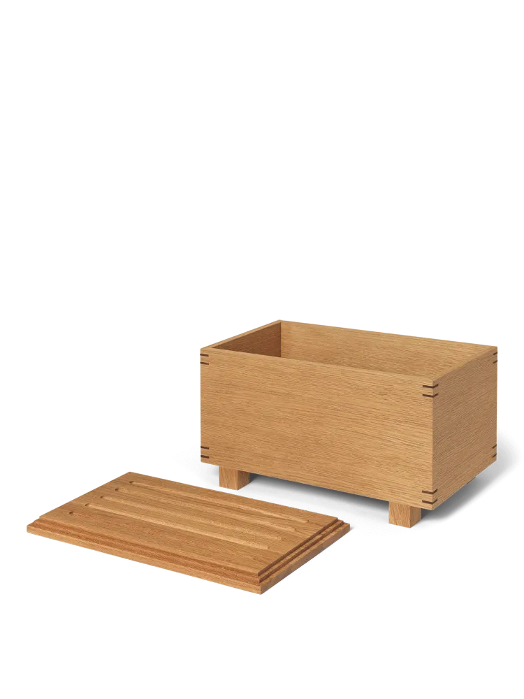 Bon Wooden Box - Oiled Oak