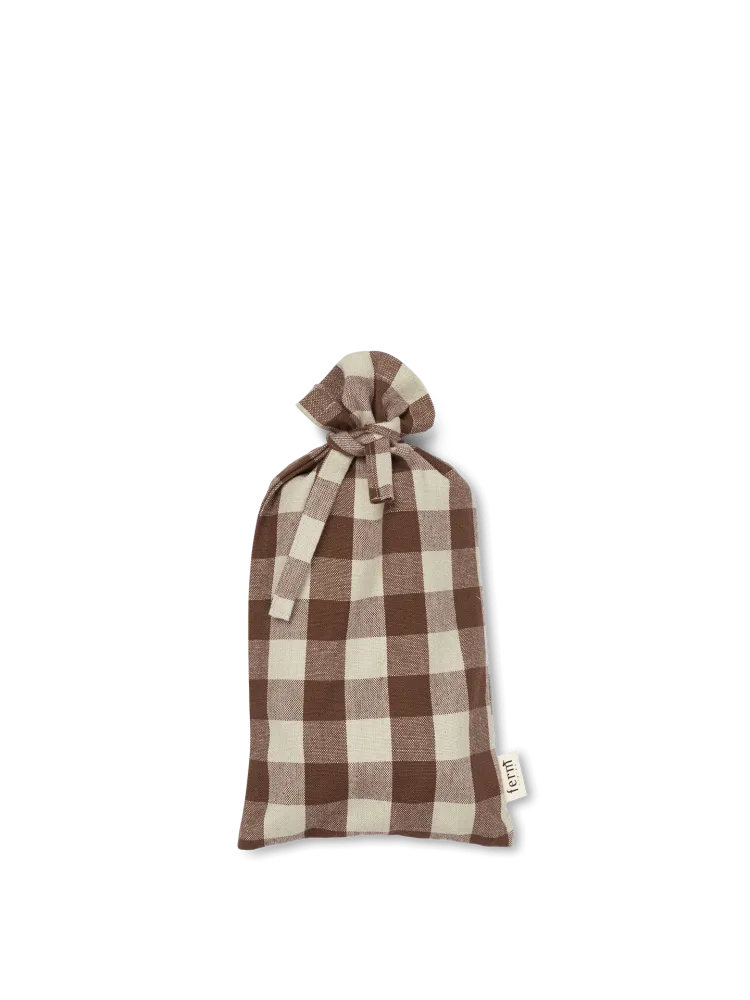 Bothy Check Napkins - Set 4 - Cinnamon/Grey Green