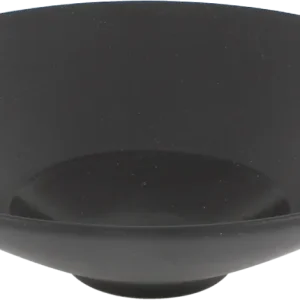 Bowl round black 26cm