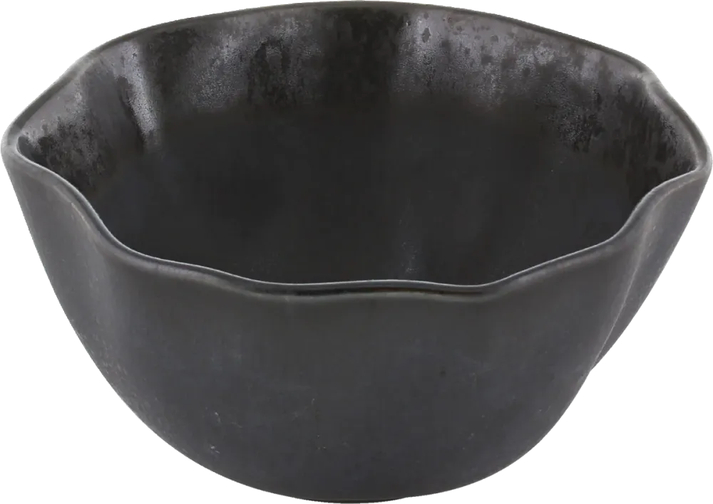 Bowl round ebony 16cm