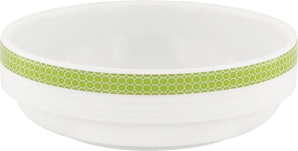 Bowl round stackable embossed 12cm/0.28l