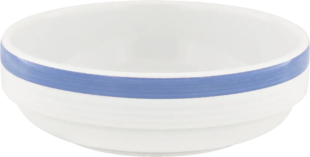 Bowl round stackable embossed 12cm/0.28l