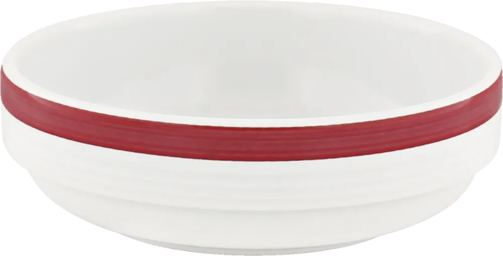 Bowl round stackable embossed 12cm/0.28l