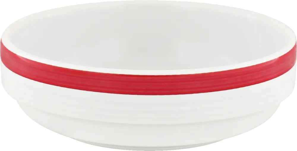 Bowl round stackable embossed 12cm/0.28l