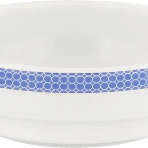 Bowl round stackable embossed 12cm/0.28l