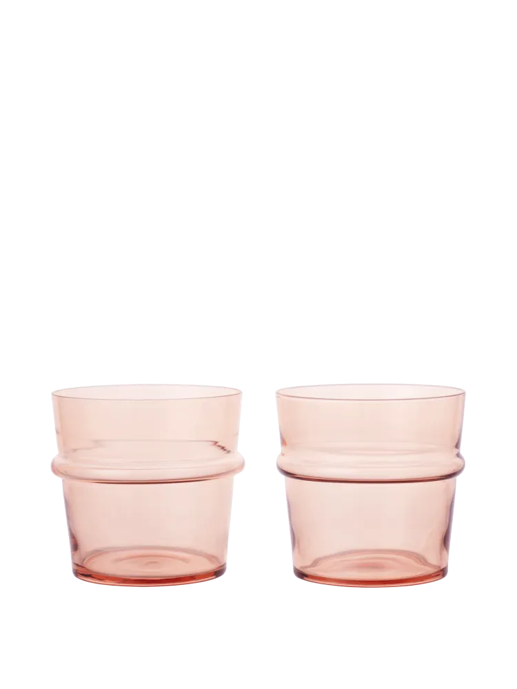 Boya Low Glasses - Set 2 - Blush