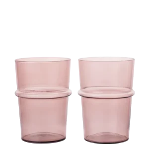 Boya Tall Glasses - Set 2 - Mauve