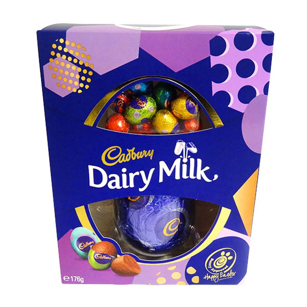 Cadbury Dairy Milk Egg Present Box 168g