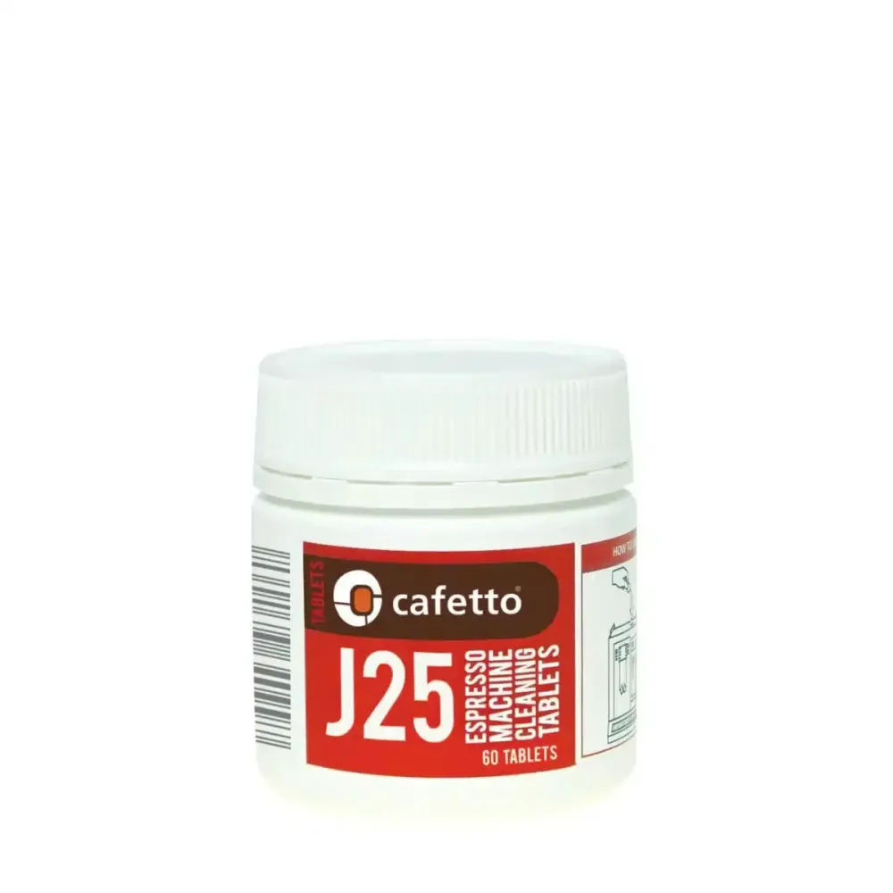 Cafetto J25 Rengöringstabletter för helautomatiska kaffemaskiner - 60 st
