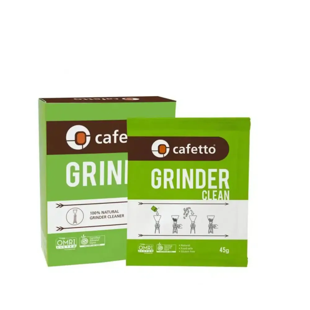 Cafetto Rengöringspåsar för kaffekvarn 3x45g