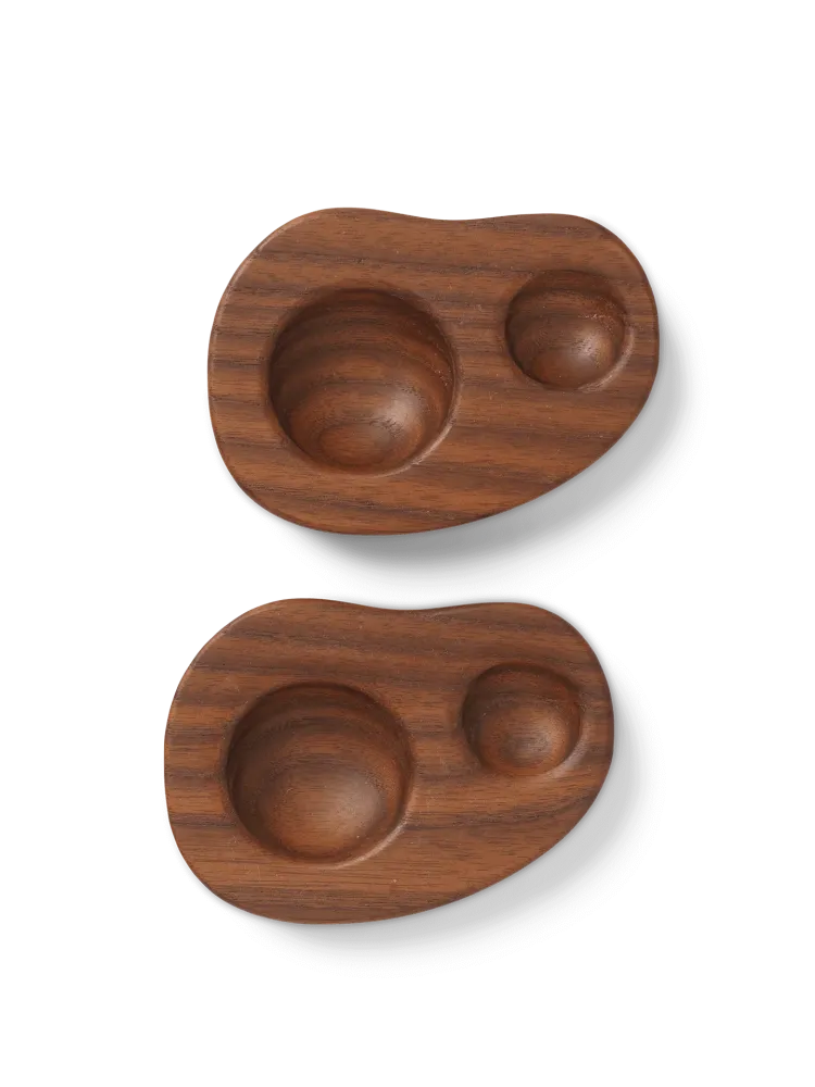 Cairn Egg Holder - Set 2 - Dark Brown