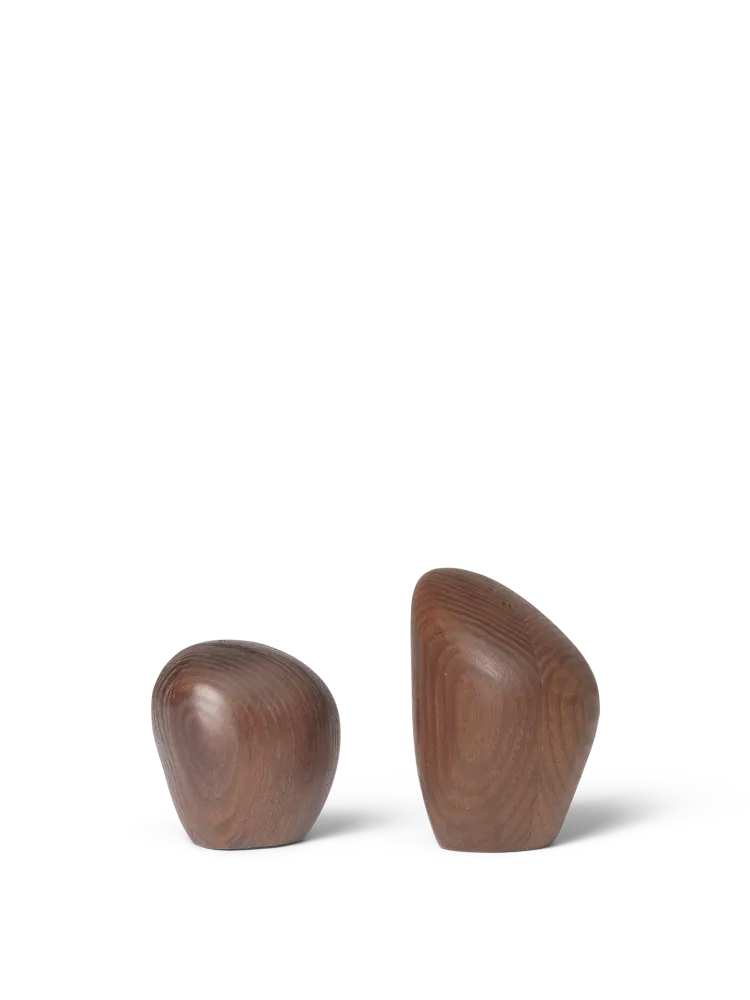 Cairn Salt and Pepper Shakers - Set 2 - Dark Brown
