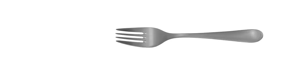 Cake fork SIGNUM PVD gun metal brushed 157mm