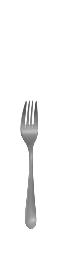 Cake fork SIGNUM PVD gun metal brushed 157mm