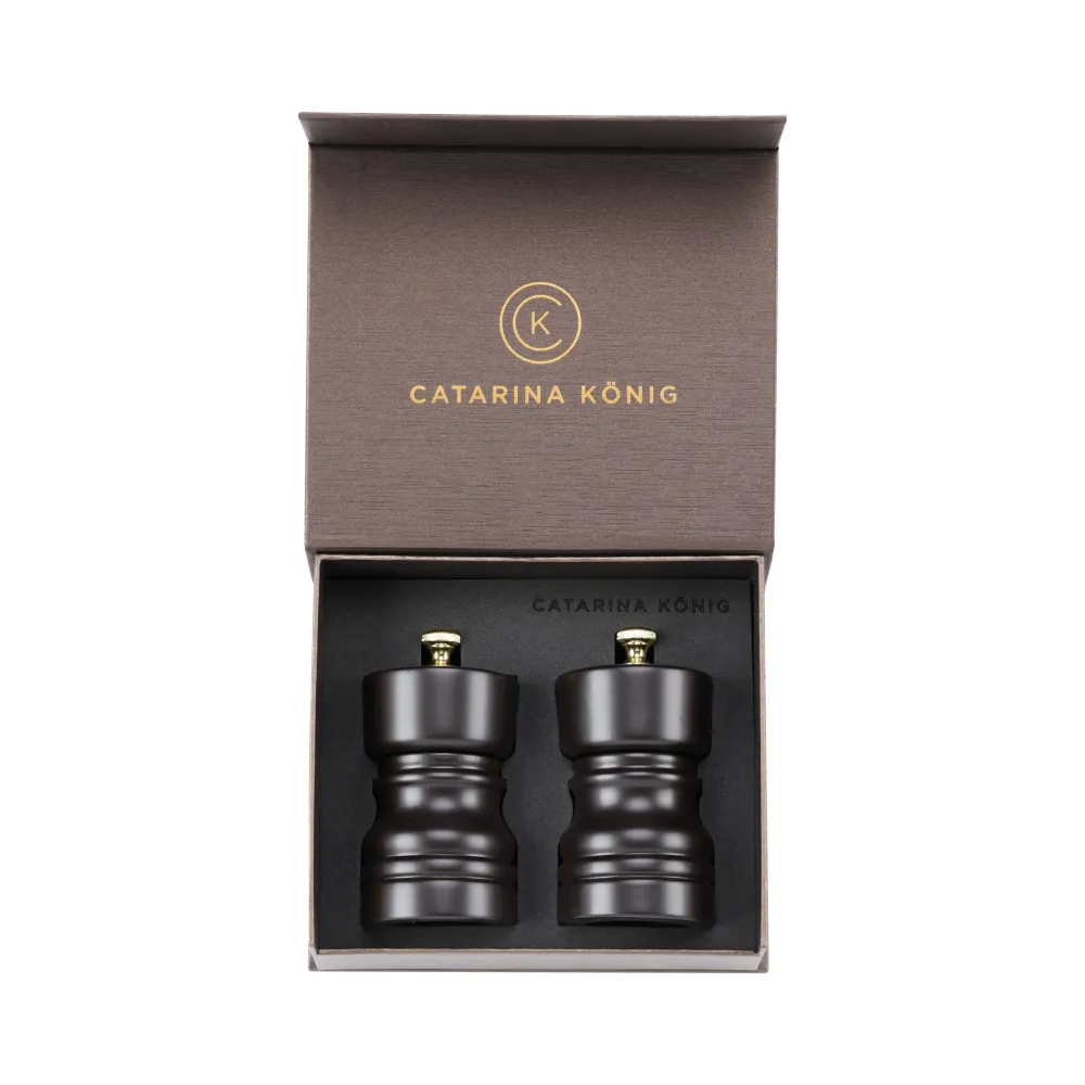Catarina König 1214 Chocolate Kryddkvarn Set 10cm