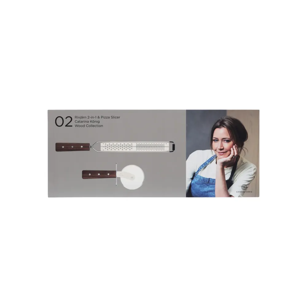 Catarina König 1510 Rivjärn & Pizzaskärare i giftbox