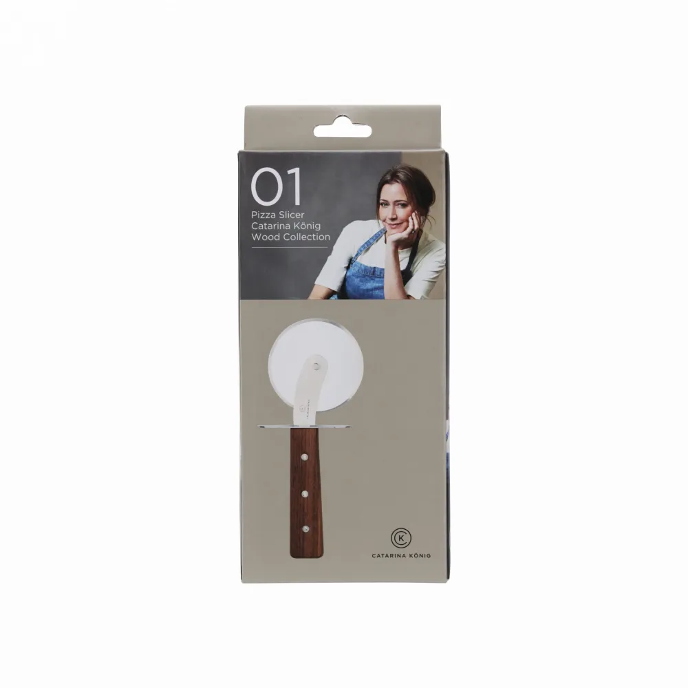 Catarina König 1512 Wood Collection Pizzaskärare