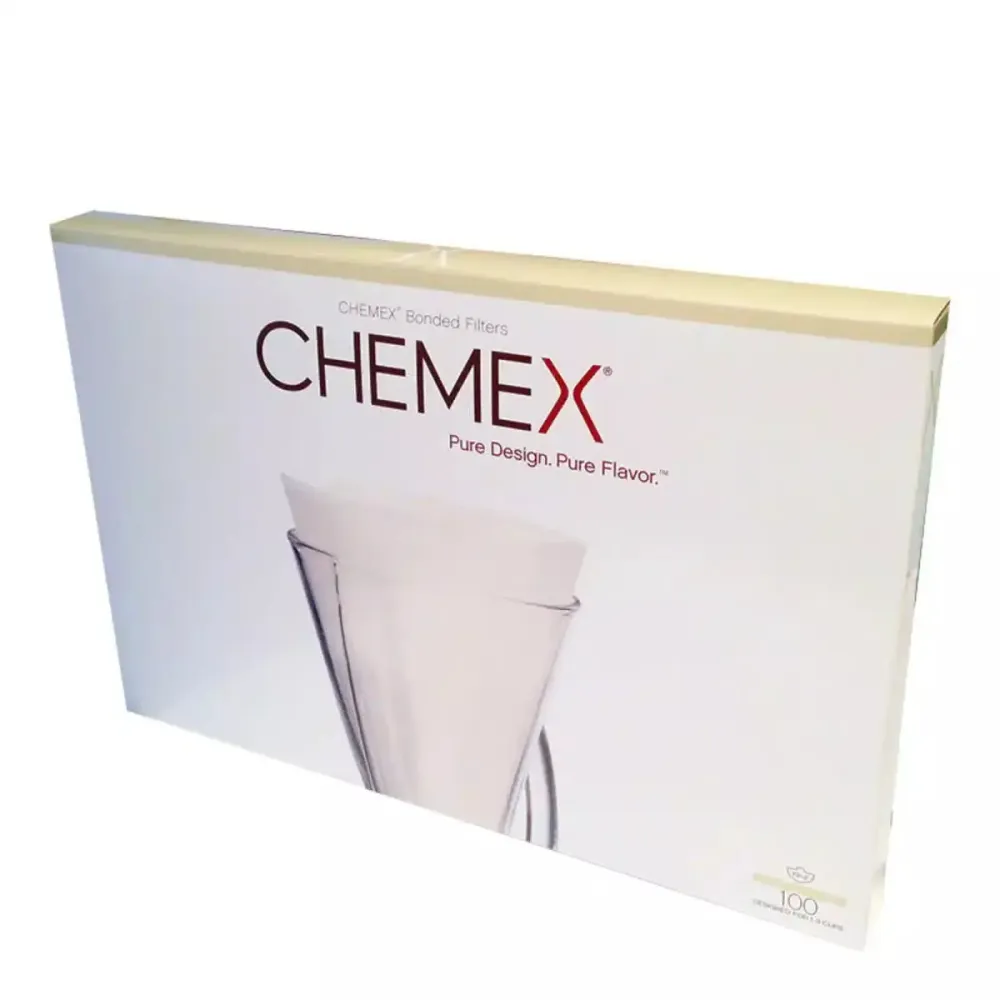 Chemex Filterpaper Halvmåne - 100 pack